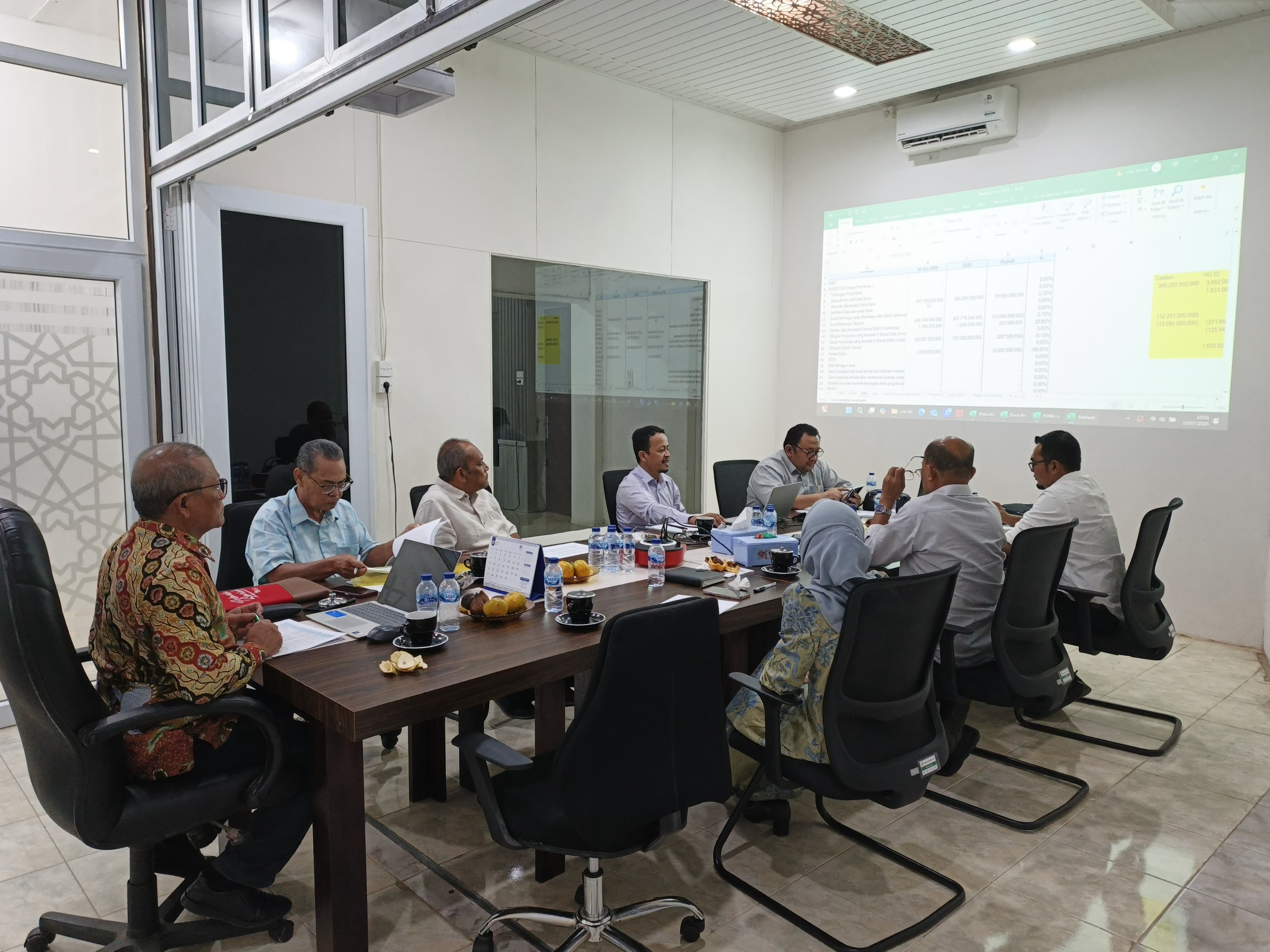 Rapat Evaluasi Kinerjka Semester I Tahun 2025 Bersama Dewas dan DPS, 18 Jul 2025