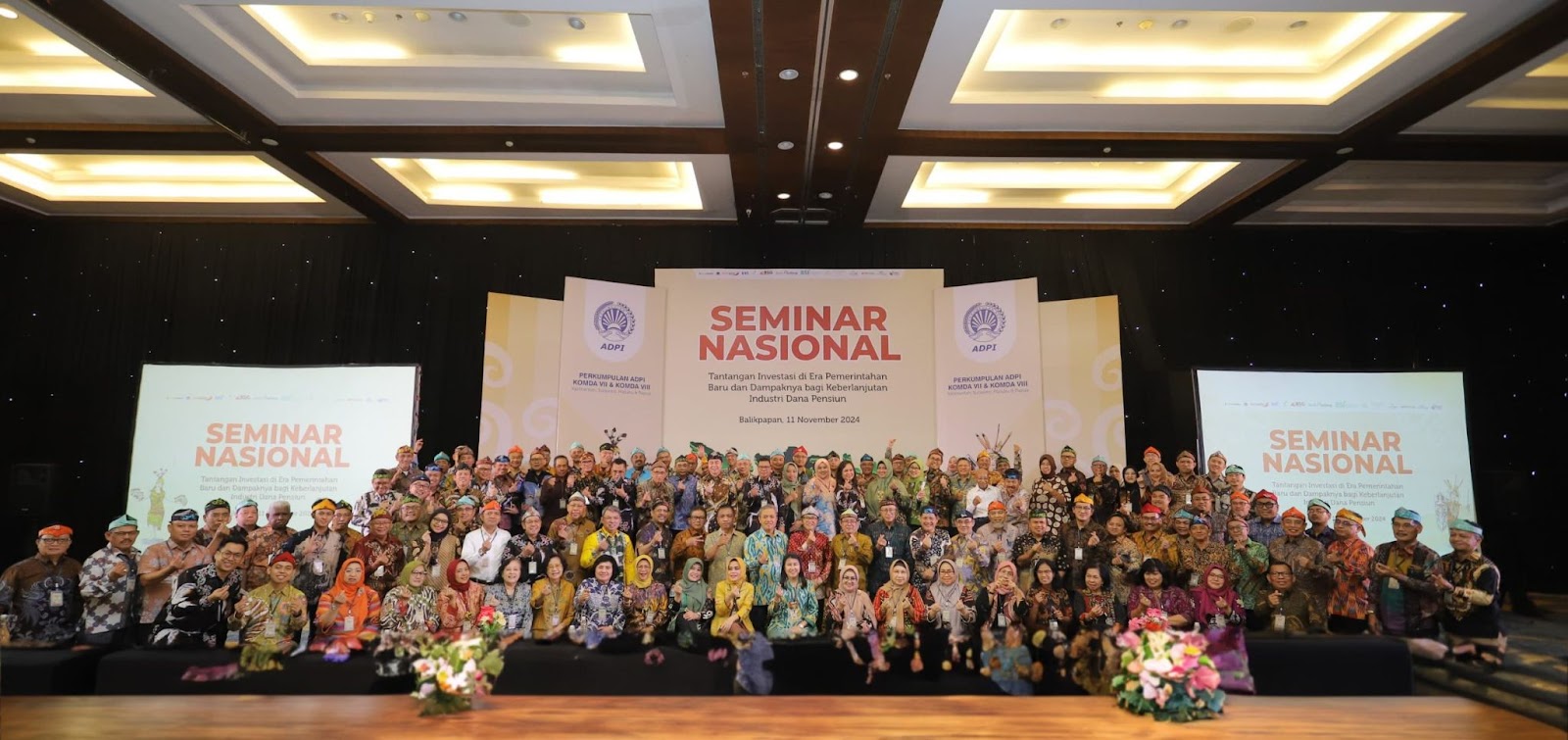 Seminar Nasional Tentang Investasi di Era Pemerintahan Baru, 11 Nov 2024