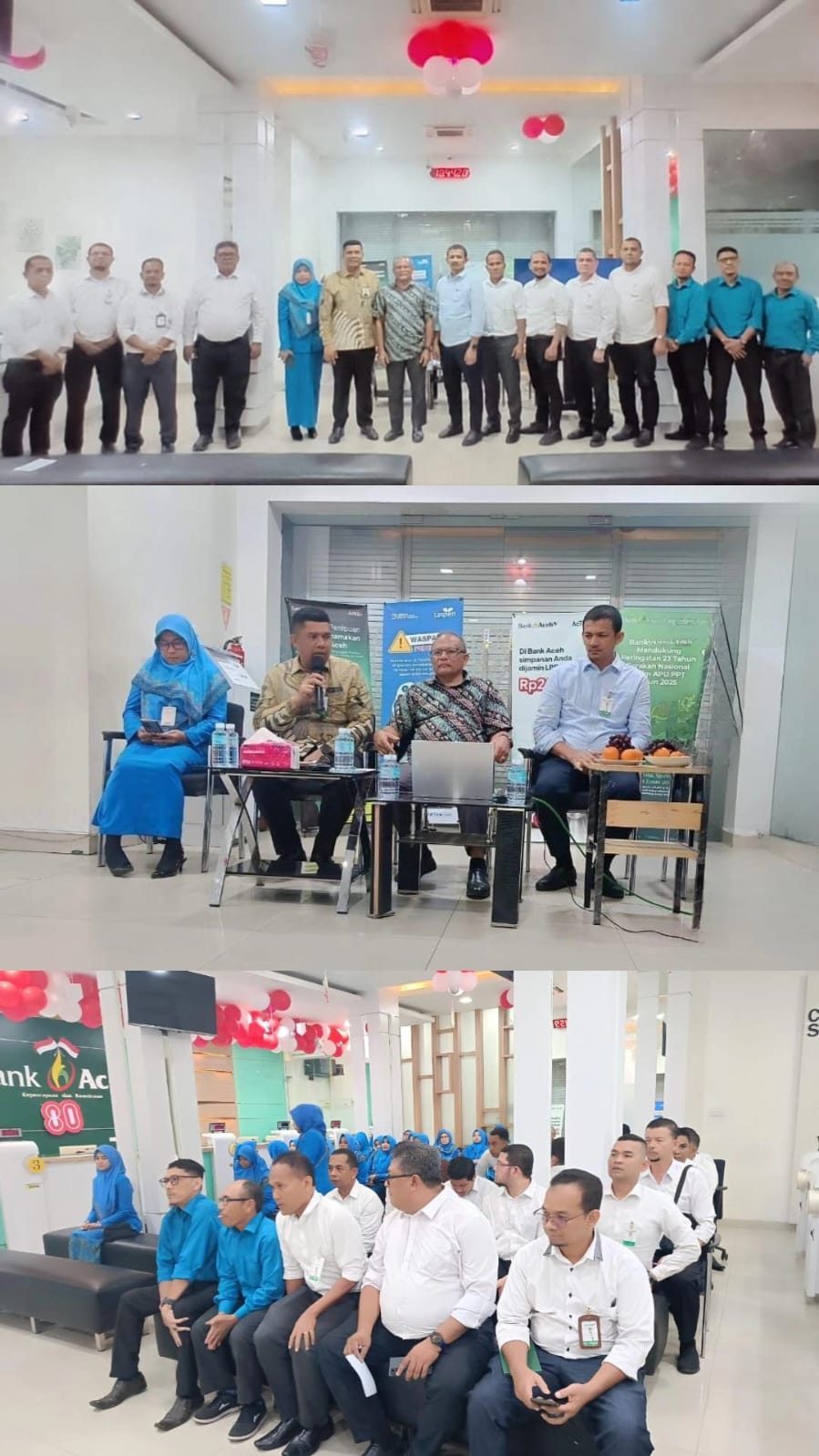 Sosialisasi Dapen Syariah Bank Aceh dengan Peserta aktif di KCU PT. Bank Aceh, 25 Ags 2025